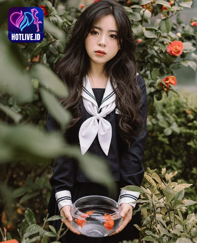 You are currently viewing Shi Xiao Bai O: Pesona Bintang Cantik China di Hot51live. Beautiful Goddess of Chinese star